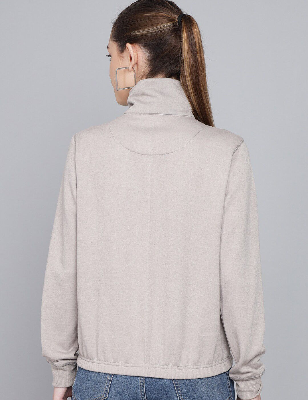 Kotty Women Grey Sweatshirt