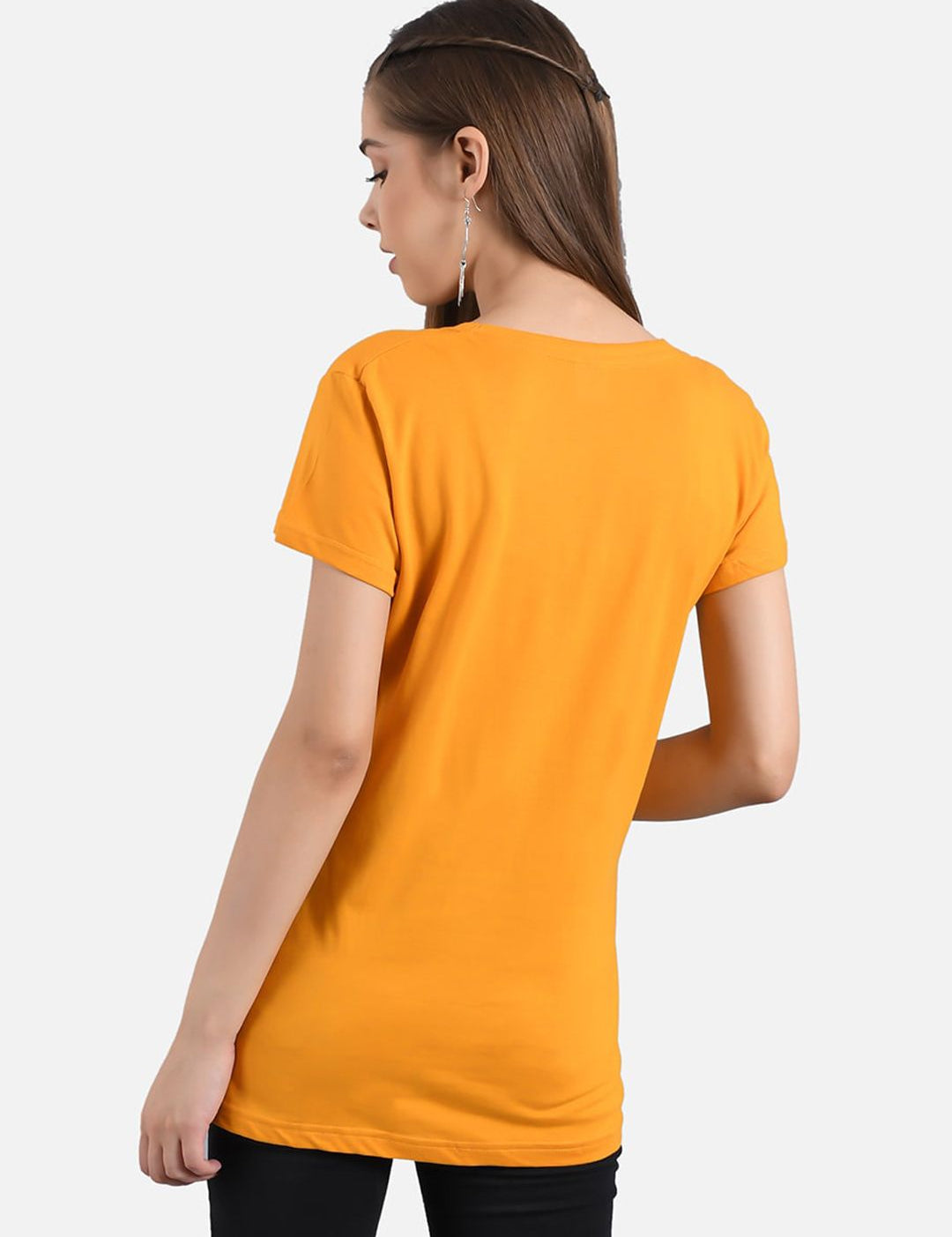 Kotty Women Set Of 2 Printed Round Neck T-shirt