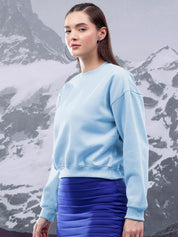 Kotty Women Round Neck Pullover Sweatshirt