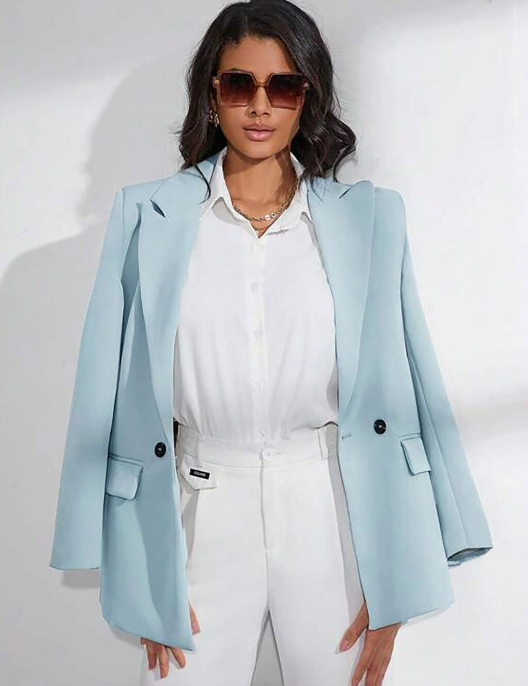 Kotty Double-Breasted Casual Blazer