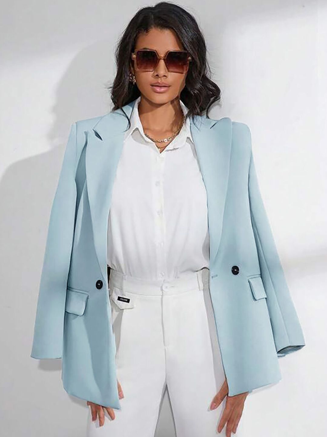 Kotty Double-Breasted Casual Blazer