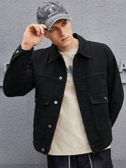 Kotty Spread Collar Denim Jacket