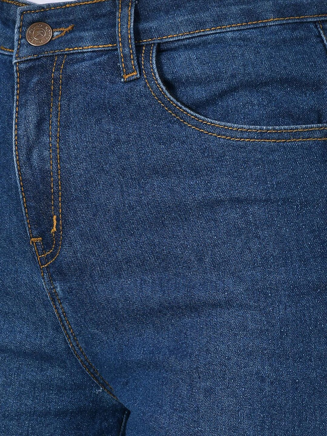 Kotty Women Straight Fit High-Rise Stretchable Jeans