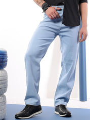 Kotty Men Comfort Regular Fit Mid-Rise Stretchable Jeans