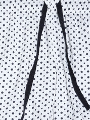 Kotty White Dot Print Lounge Set