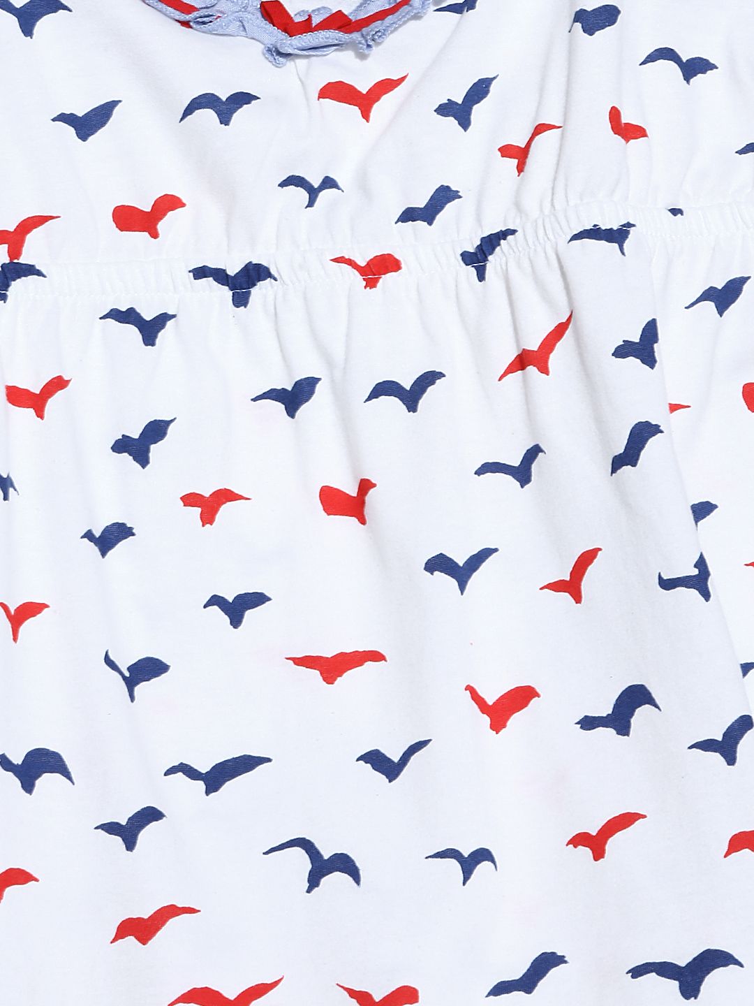 Kotty Off-White Printed Lounge Set