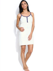 Kotty Off-White Printed Nightdress