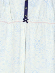 Kotty Off-White Printed Nightdress