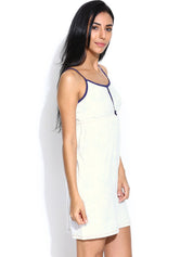 Kotty Off-White Printed Nightdress
