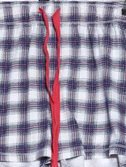 Kotty White Printed Lounge Set KTTSET09