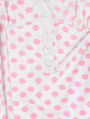 Kotty Off-White & Blue Lounge Set KTTSET24