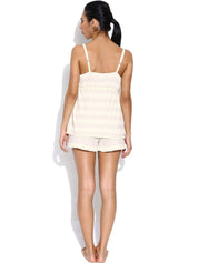 Kotty Off-White & Grey Melange Lounge Set KTTSET03