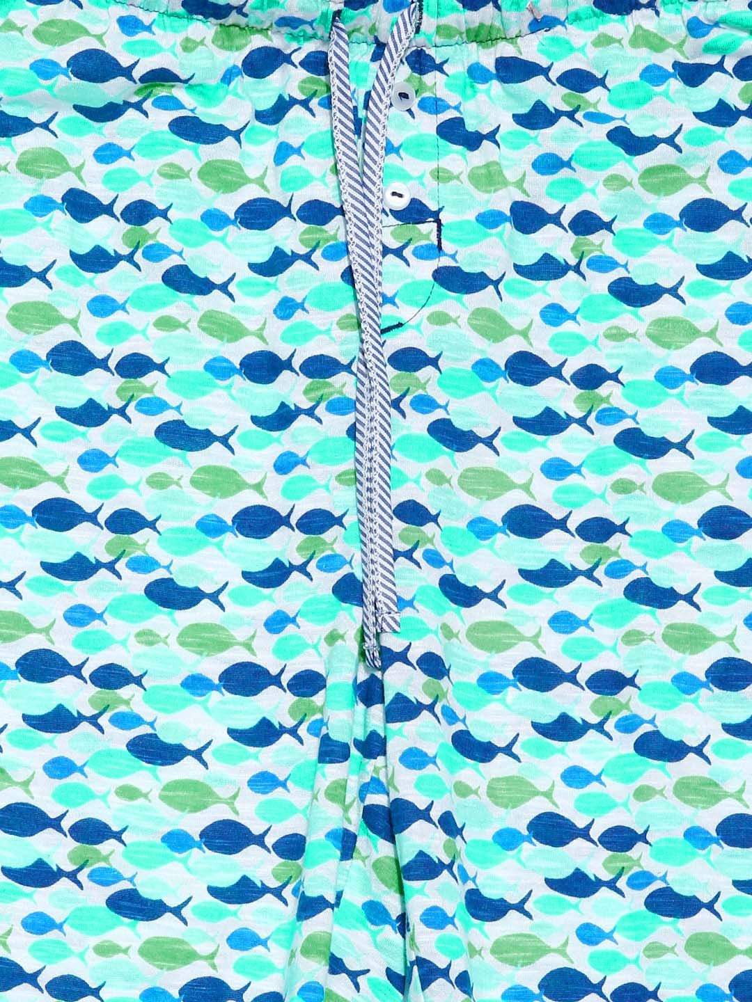 Kotty Multicoloured Printed Lounge Pants KTTPAIZAMA06