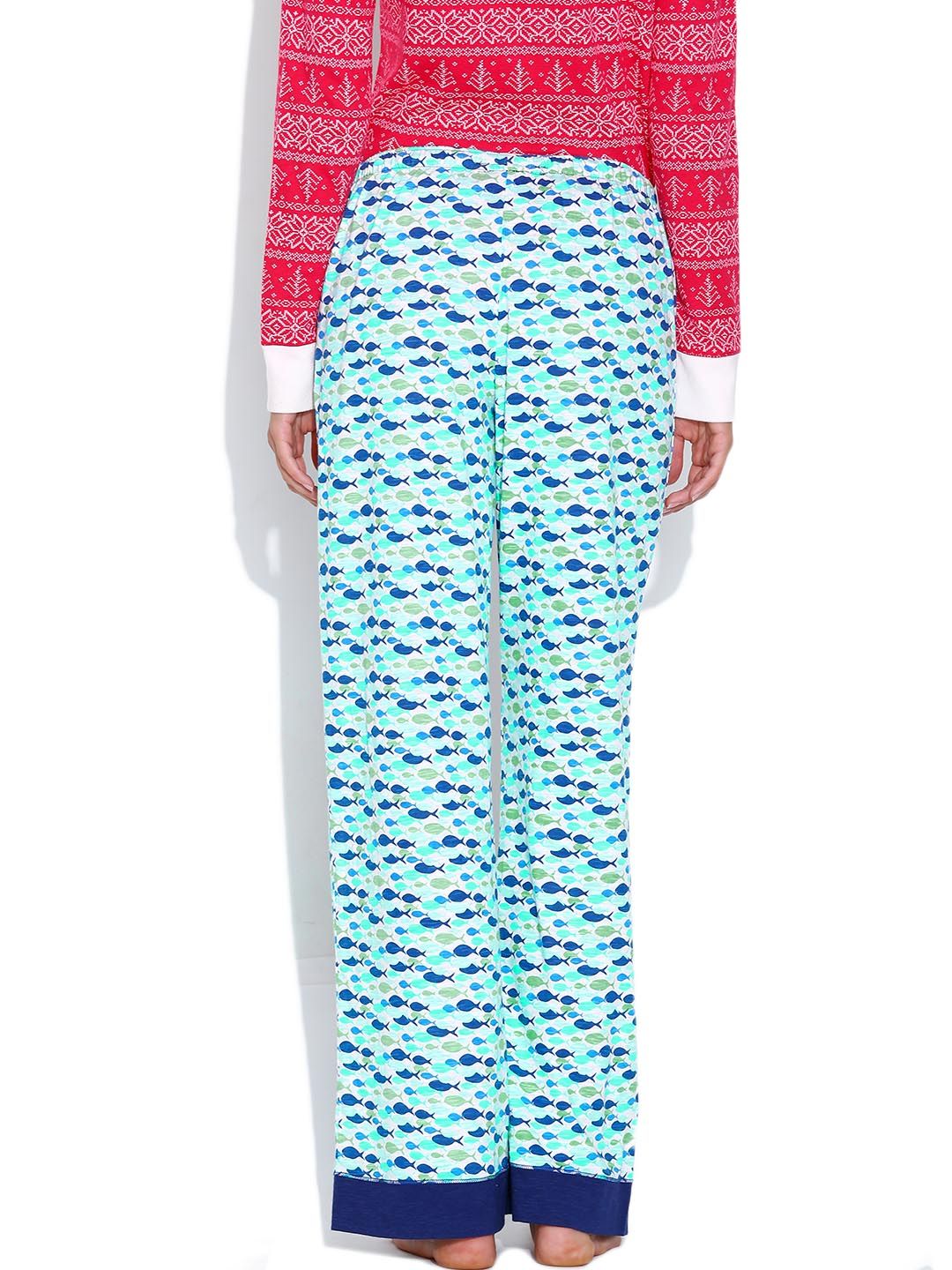 Kotty Multicoloured Printed Lounge Pants KTTPAIZAMA06