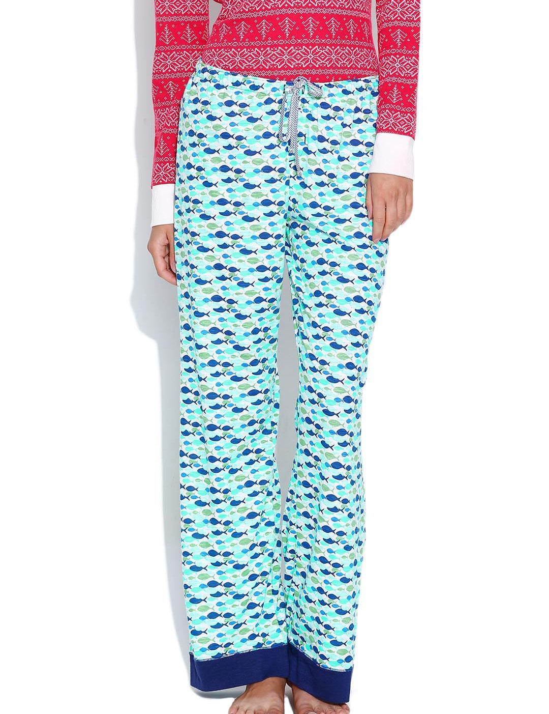 Kotty Multicoloured Printed Lounge Pants KTTPAIZAMA06