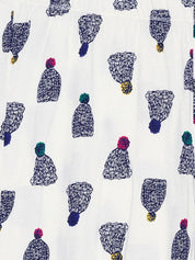 Kotty Off-White Printed Lounge Pants KTTPAIZAMA11