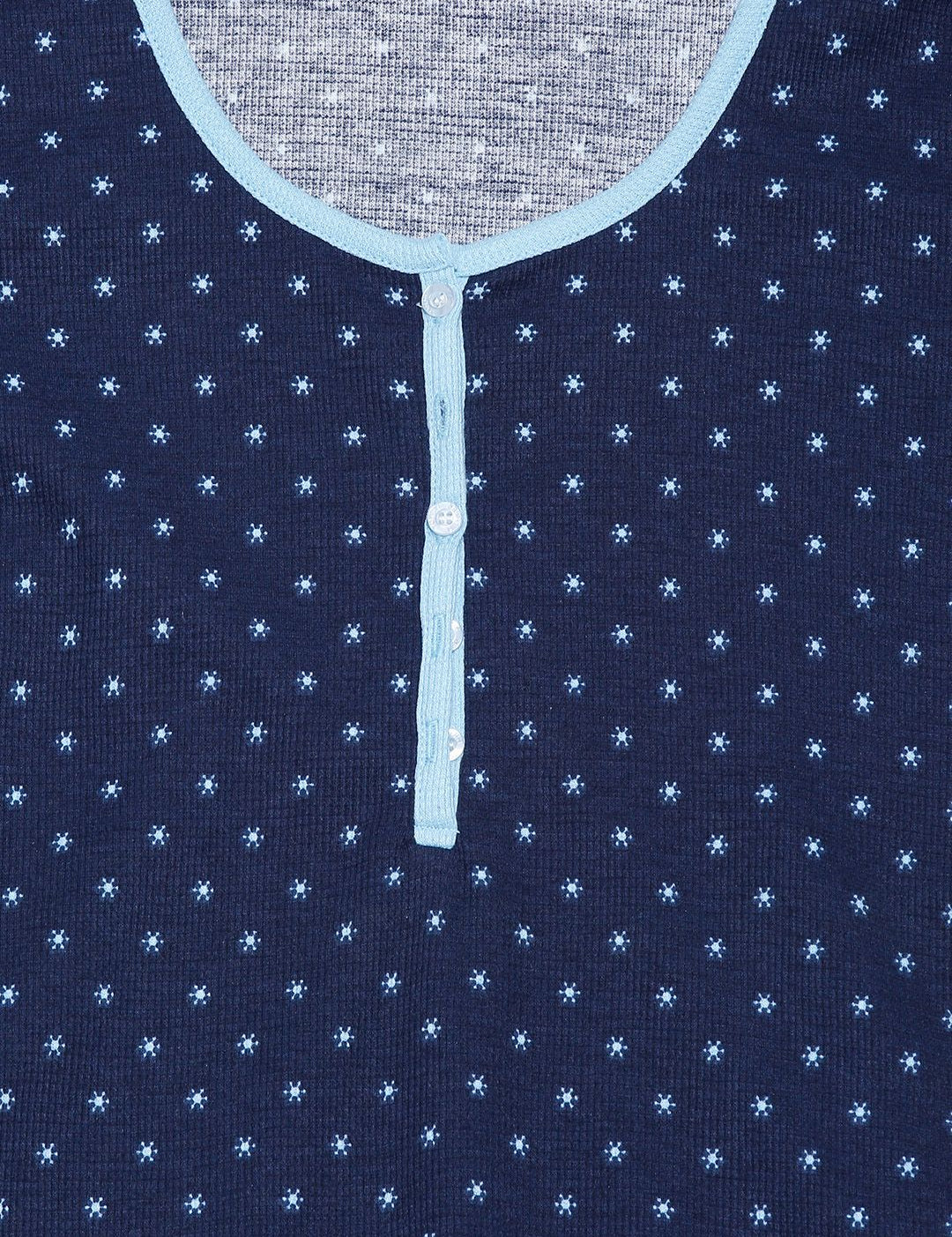 11442989761560-Kotty-Navy-Snowflakes-Print-Lounge-Top-KTTWAFFEL03XL-2641442989761110-5.jpg