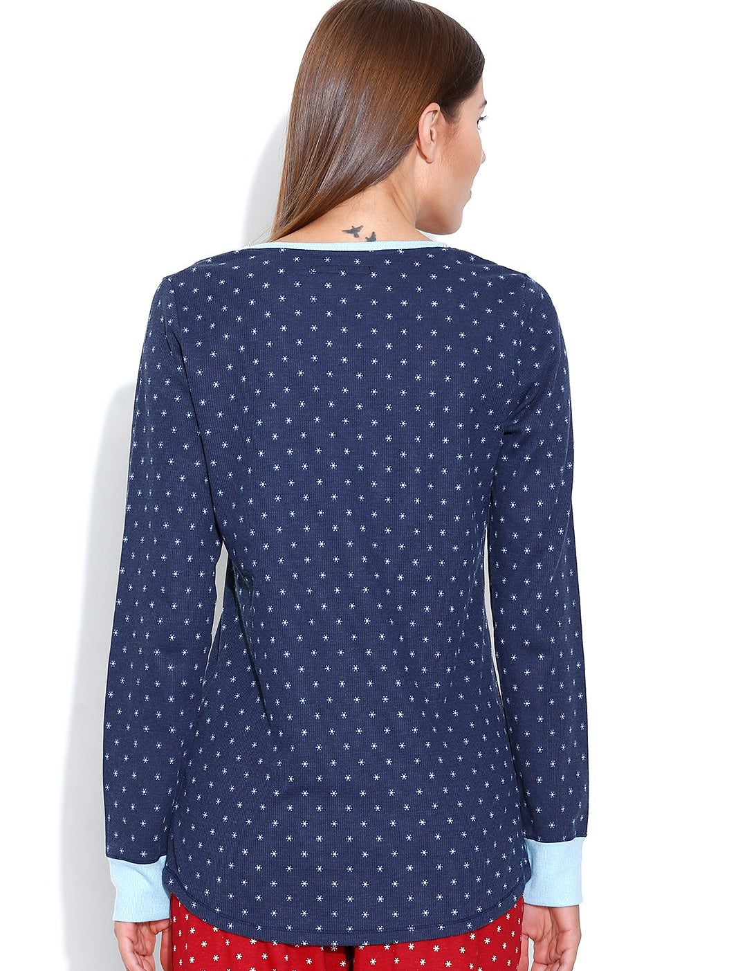 11442989761651-Kotty-Navy-Snowflakes-Print-Lounge-Top-KTTWAFFEL03XL-2641442989761110-4.jpg
