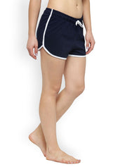 Kotty Navy Blue Sleep Shorts KTTSLEEPSHORTS83