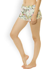 Kotty White & Pink Printed Sleep Shorts KTTSLEEPSHORTS125