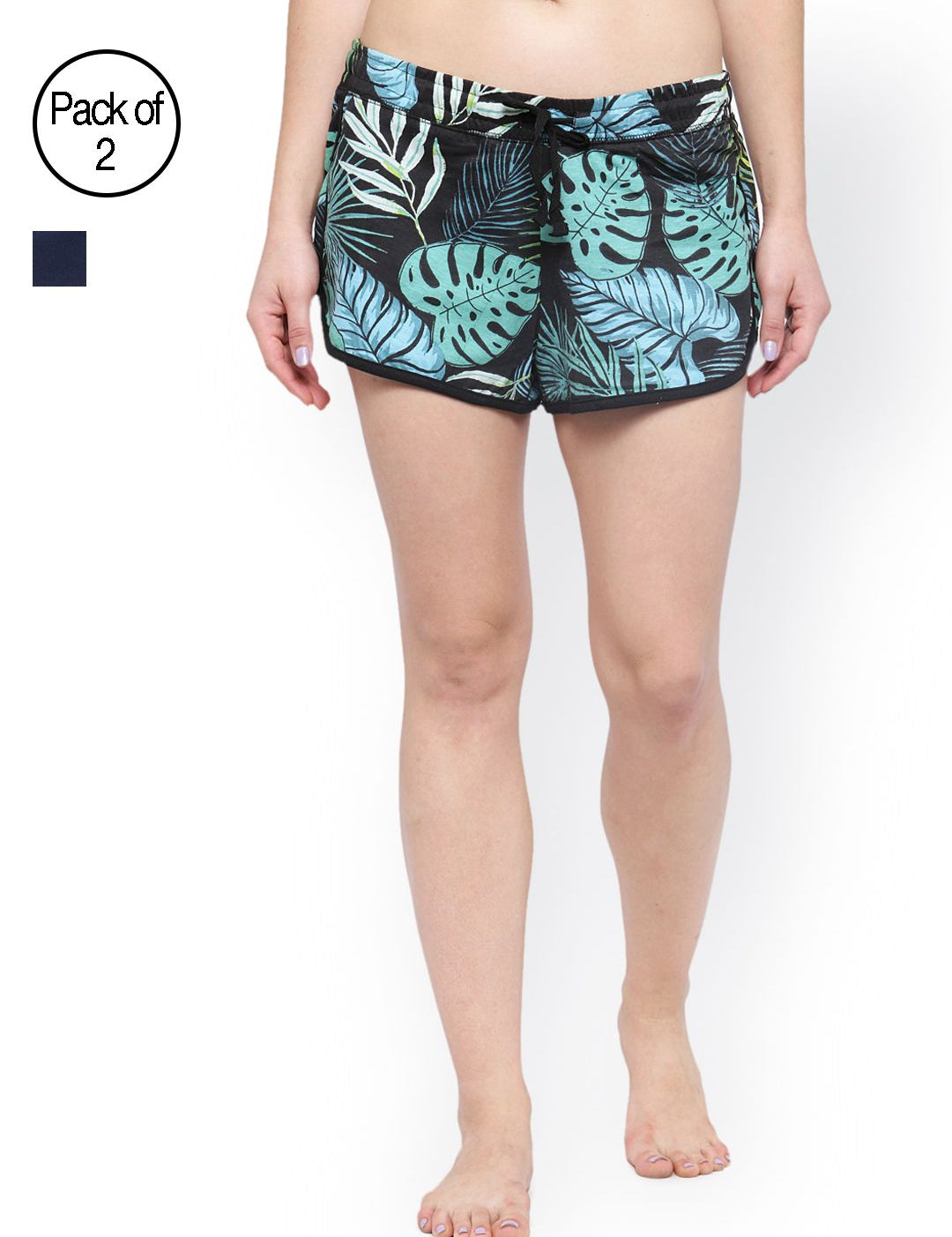 Kotty Pack of 2 Printed Sleep Shorts KTT2PCSLEEPSHORTSSET12