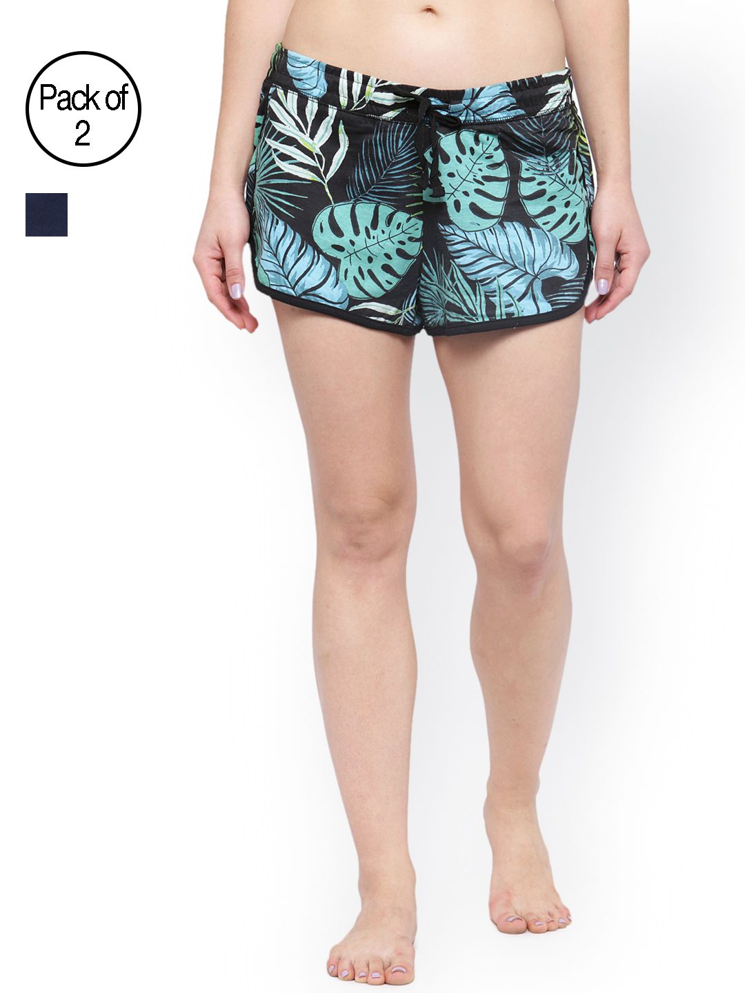 Kotty Pack of 2 Printed Sleep Shorts KTT2PCSLEEPSHORTSSET12