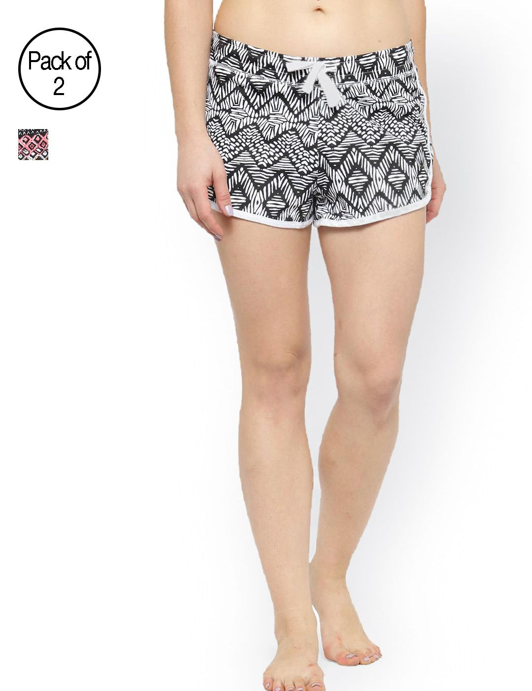 Kotty Pack of 2 Printed Sleep Shorts KTT2PCSLEEPSHORTSSET20