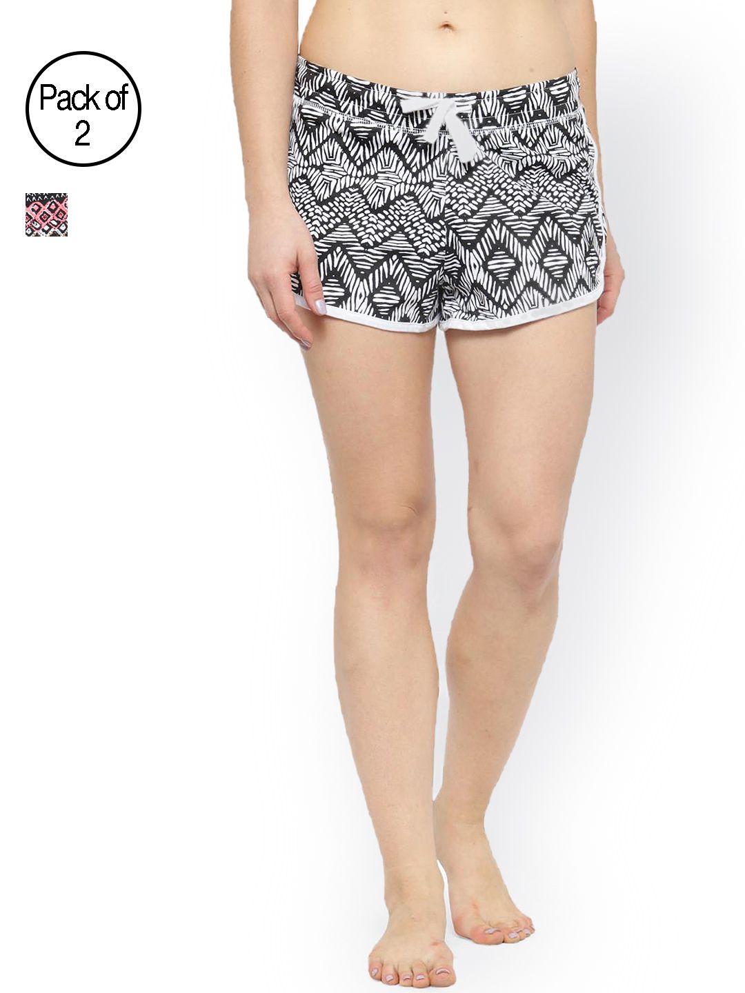 Kotty Pack of 2 Printed Sleep Shorts KTT2PCSLEEPSHORTSSET20