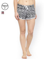 Kotty Pack of 2 Printed Sleep Shorts KTT2PCSLEEPSHORTSSET20