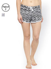 Kotty Pack of 2 Printed Sleep Shorts KTT2PCSLEEPSHORTSSET23