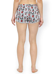 Kotty Pack of 2 Grey Printed Sleep Shorts KTT2PCSLEEPSHORTSSET34