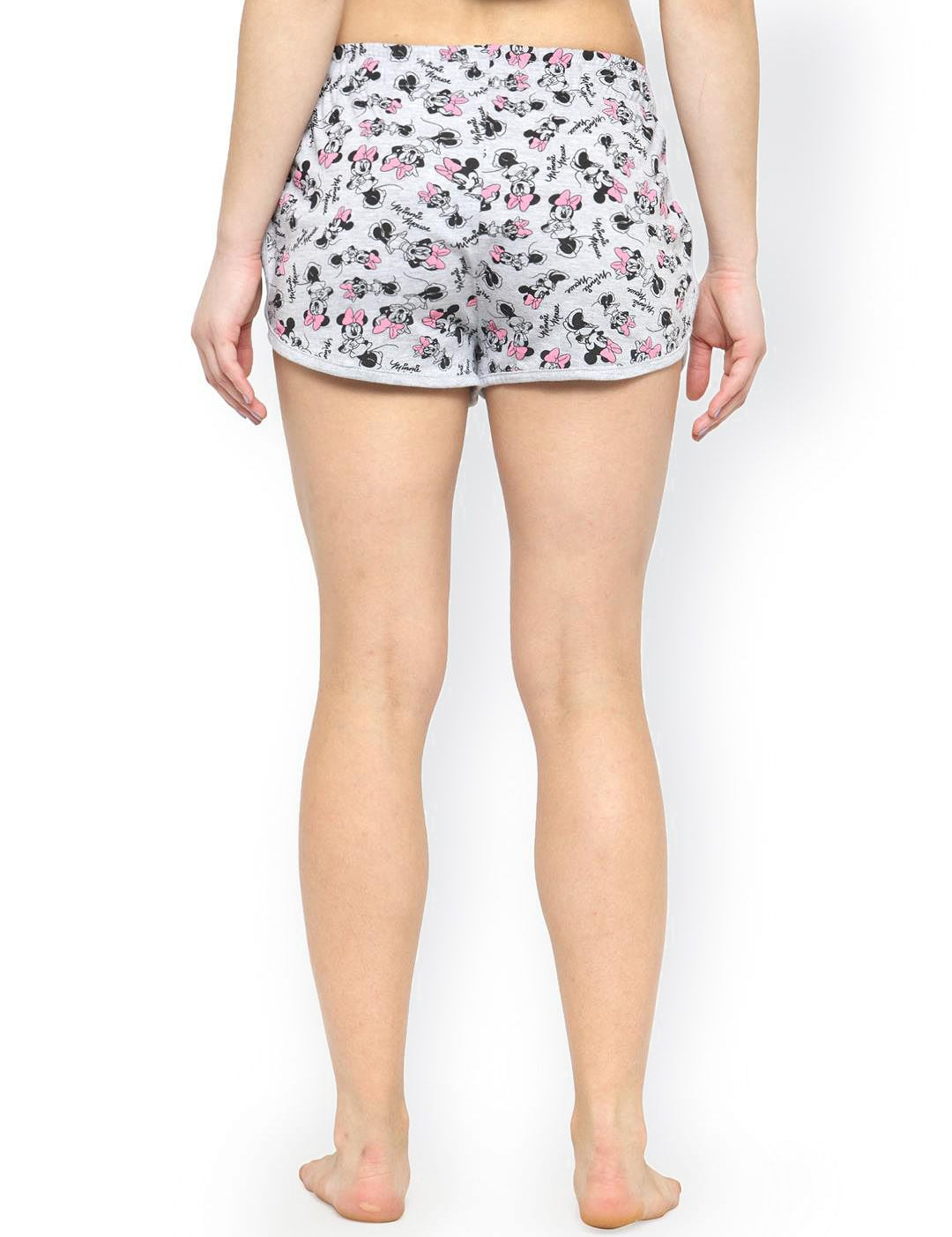 Kotty Pack of 2 Grey Printed Sleep Shorts KTT2PCSLEEPSHORTSSET34