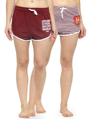 Kotty Pack of 2 Printed Sleep Shorts KTT2PCSLEEPSHORTSSET30