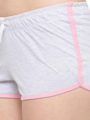 Kotty Grey & White Pack Of 2 Sleep Shorts KTT2PCSLEEPSHORTSSET22