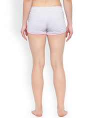 Kotty Grey & White Pack Of 2 Sleep Shorts KTT2PCSLEEPSHORTSSET22