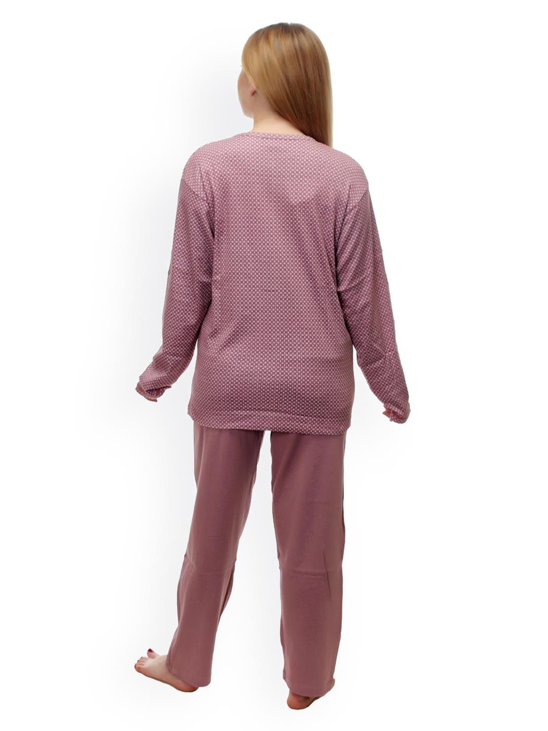 Kotty Pink Printed Lounge Set