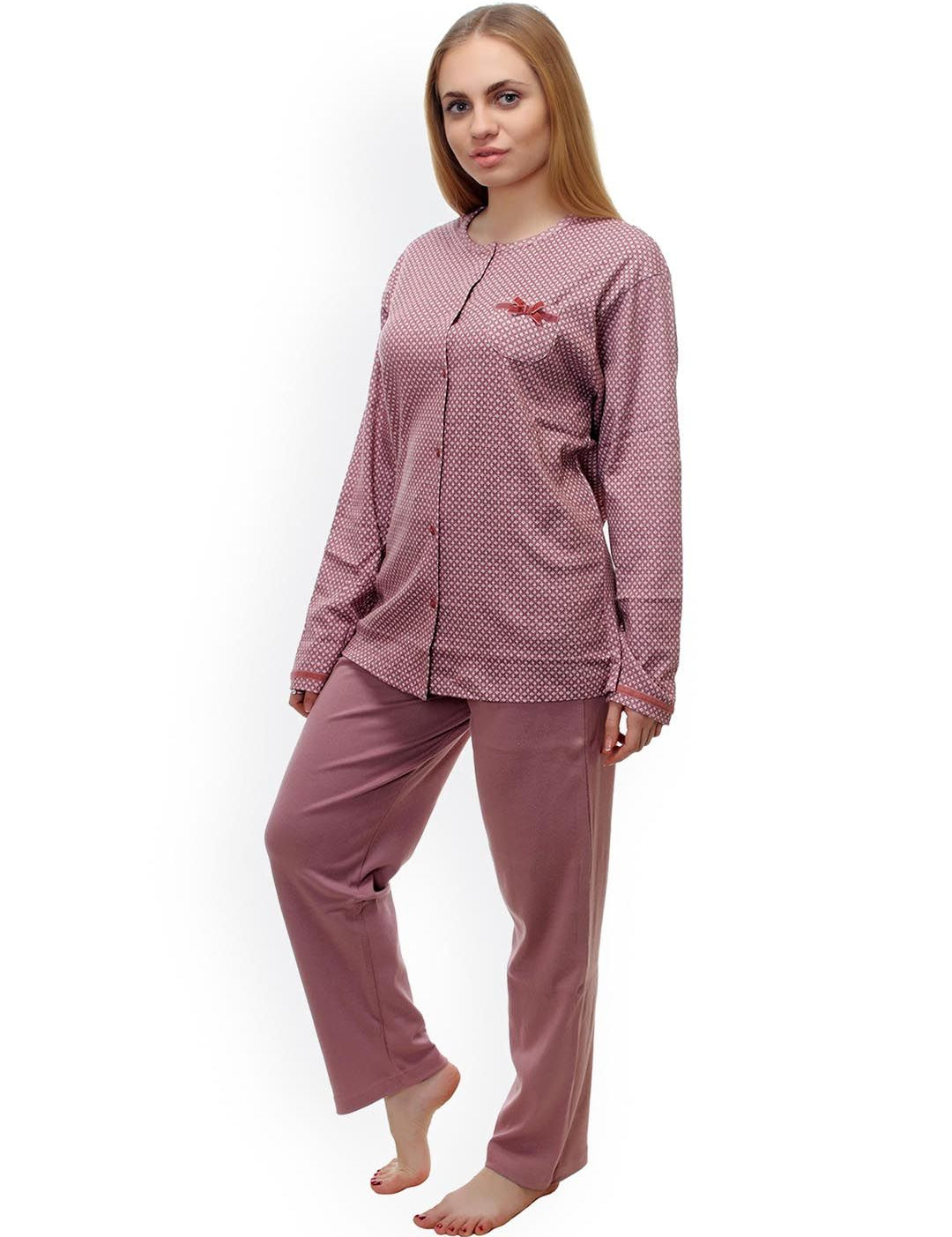 Kotty Pink Printed Lounge Set