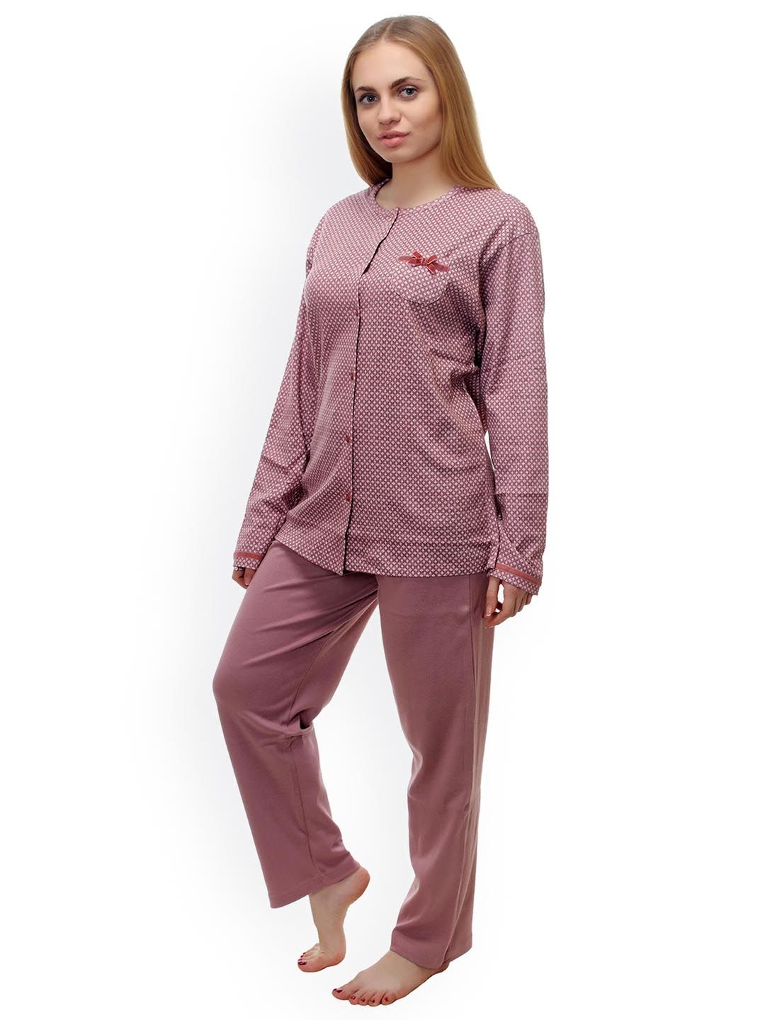 Kotty Pink Printed Lounge Set