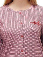 Kotty Pink Printed Lounge Set