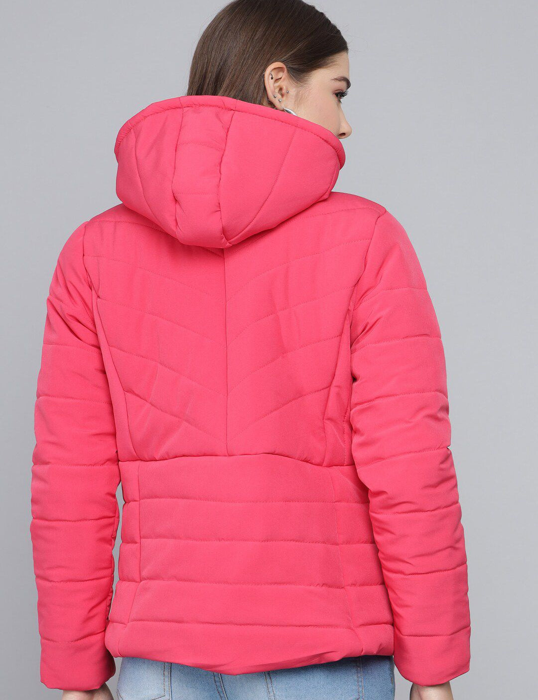 Kotty Women Pink Lightweight Padded Jacket