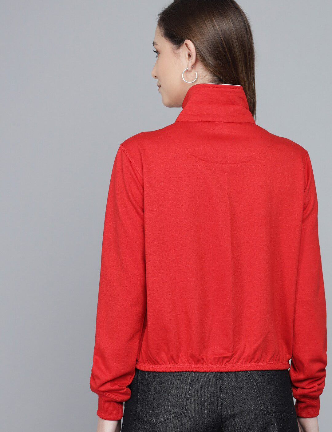 Kotty Women Red Printed Sweatshirt