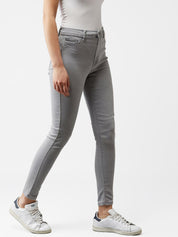 Kotty Women Grey Skinny Fit Jeans