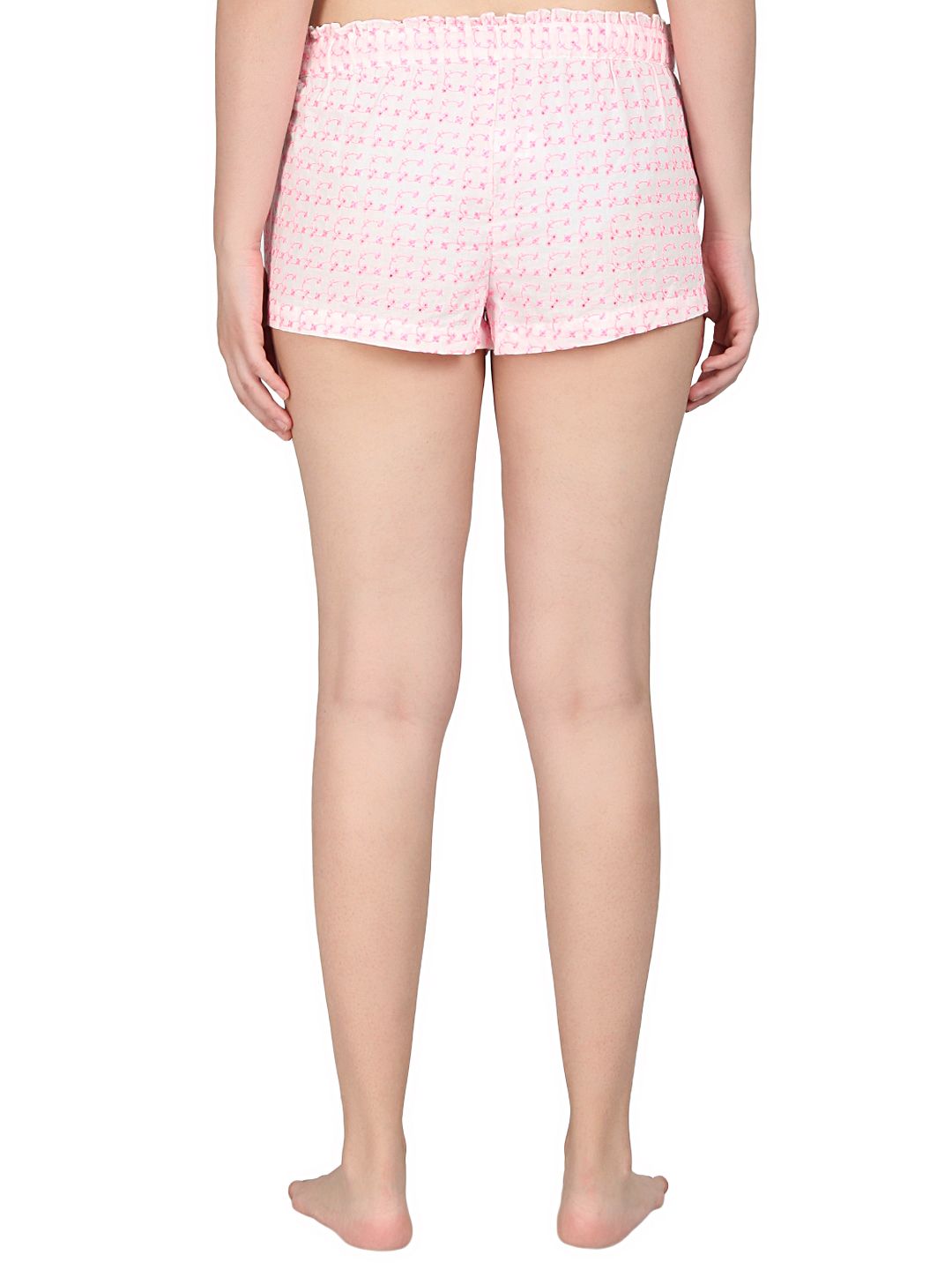 Kotty Women Pink Lounge Shorts KTTSLEEPSHORTS243