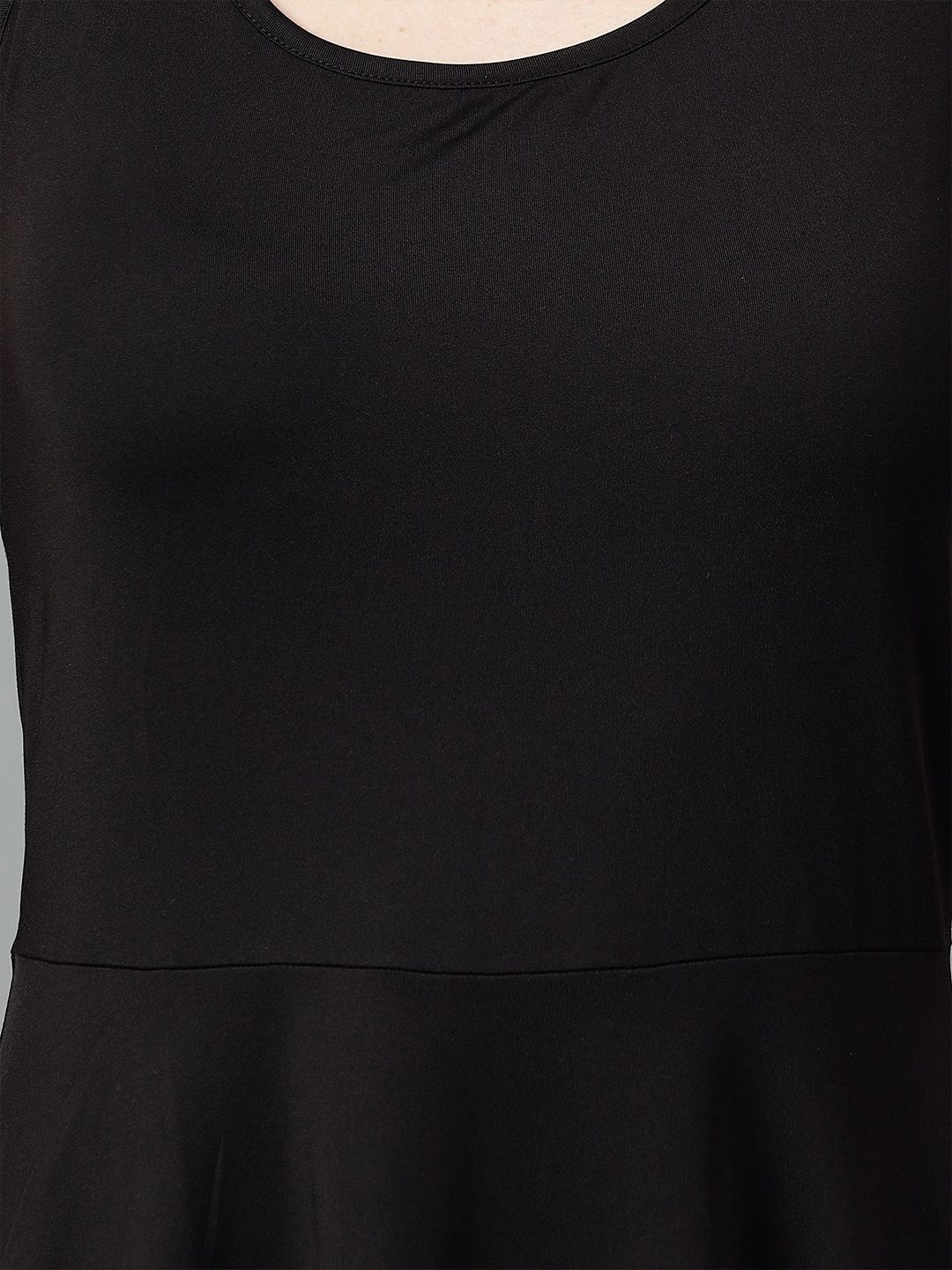 Kotty Women Round Neck Sleeveless Fit & Flare Mini Dress