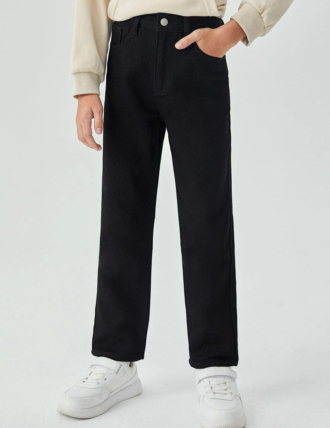 Kotty Boys Stretchable Straight Fit Cotton Lycra Jeans