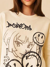 Kotty Women Printed Sweatshirt