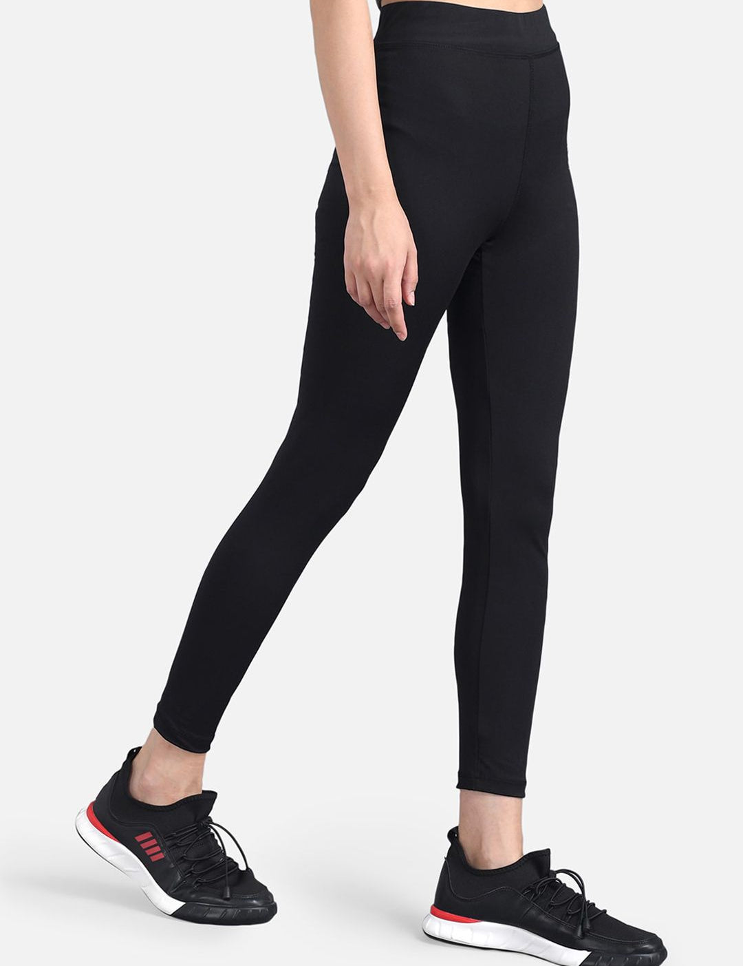 Kotty Women Black Solid Tights