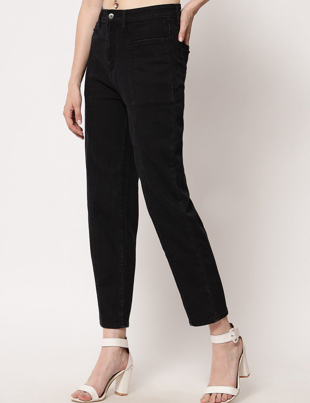 Kotty Women Black Jean Slim Fit Stretchable Jeans