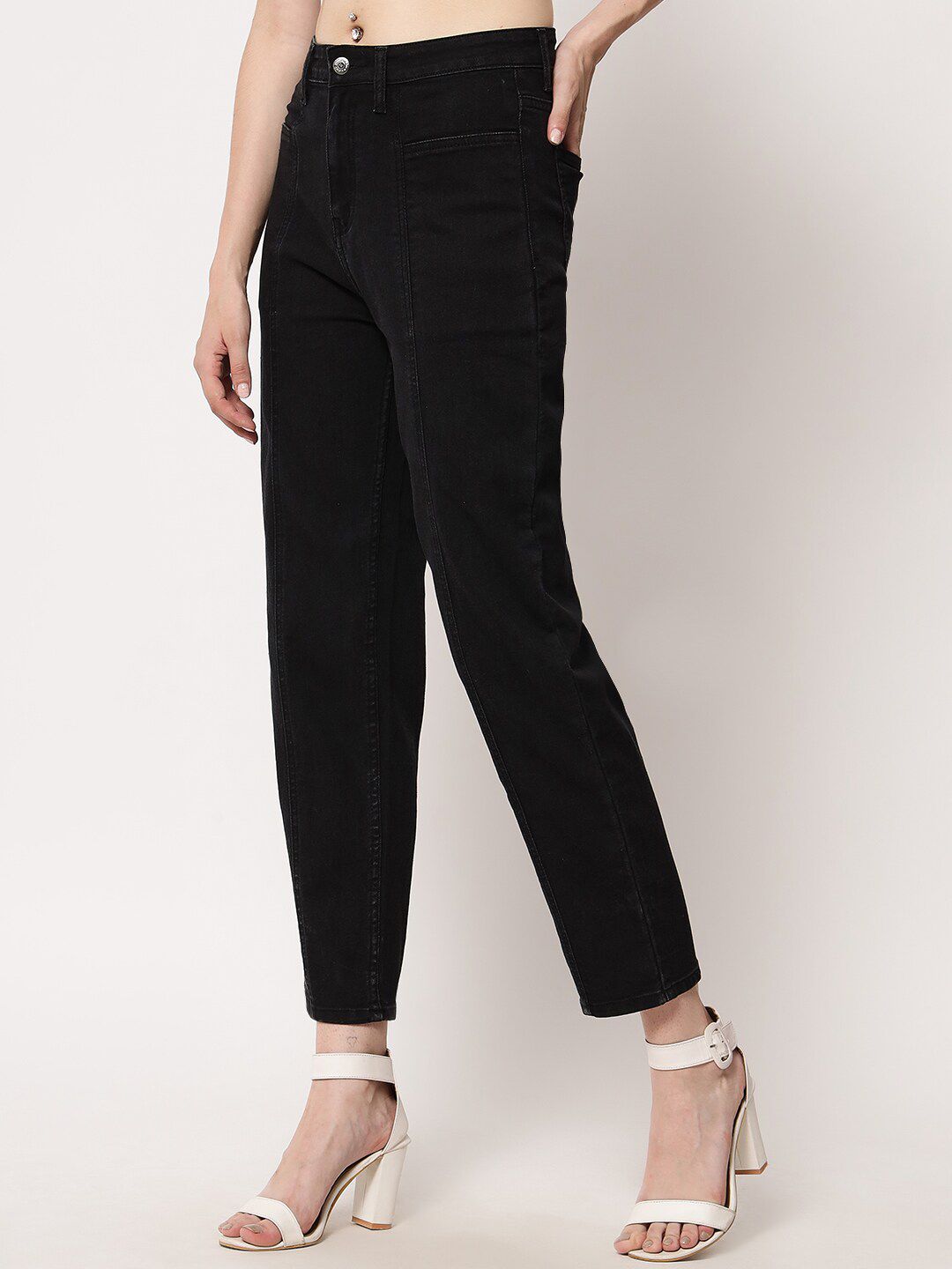 Kotty Women Black Jean Slim Fit Stretchable Jeans