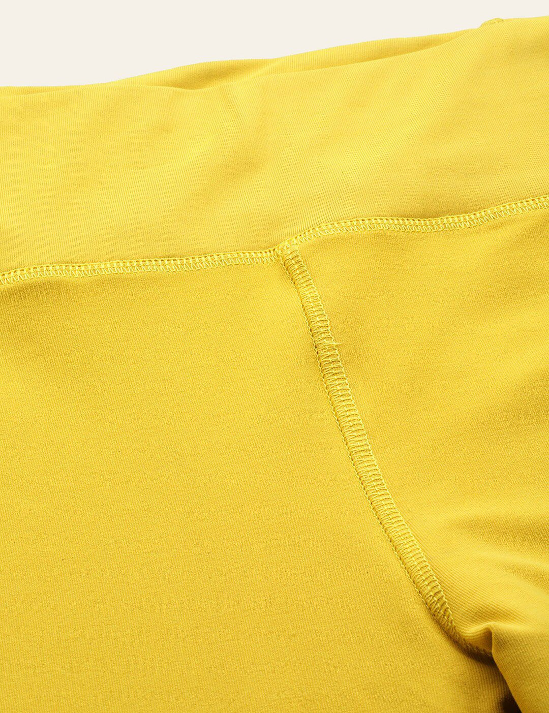 Kotty Women Lemon Yellow High-Rise Sports Bra & Tights